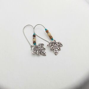 Silver Feather Earrings